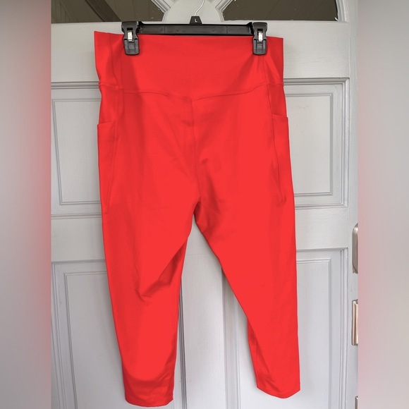 The North Face EA Duet Tight TTG Leggings Red Orange Women’s Sz XXL - Picture 1 of 11